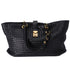 BOTTEGA VENETA Capri Tote Bag 162197 Black Leather